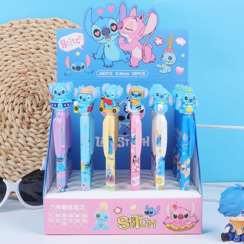 

{Lilo Stitch} Pen Gel Akrilik Lucu & Imut Premium Karakter Lilo Stitch No AE012-B537 by Kakabicam