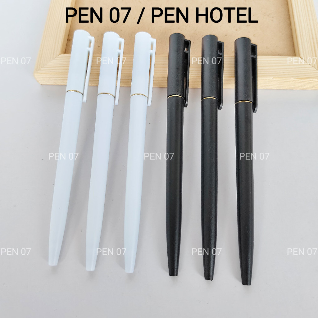 

Pen 07 Pen Hotel Pulpen Plastik Souvenir Promosi Hadiah Acara Perusahaan Gift Custom Cetak Logo Tulisan acc9