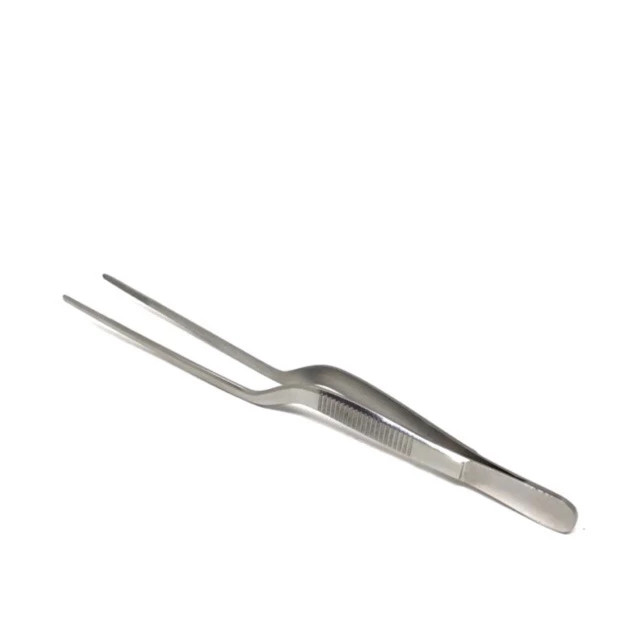 16 cm Offset Aksara Tweezer / Chef Tweezer / Kitchen Tweezer / Aksara Tools /Aksara Tweezer / Pinset
