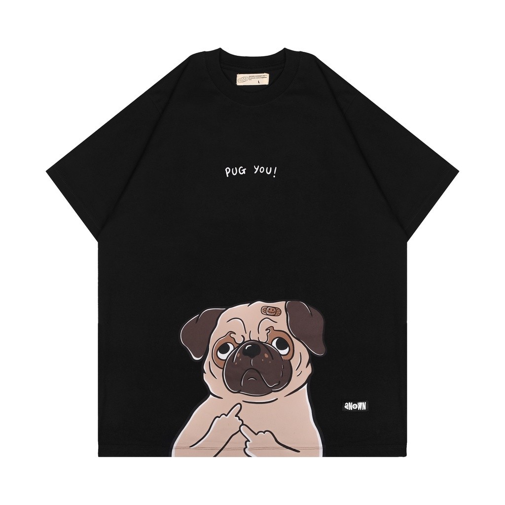 HOT [COD] PUG YOU T-SHIRT // BLACK /