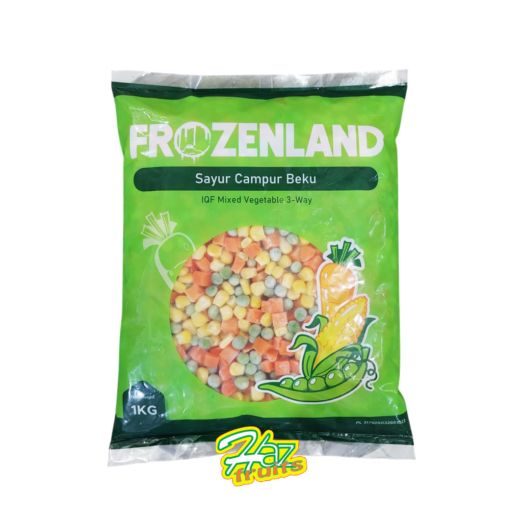 

Frozenland Mixed Vegetable / Mix Vegetable 3 Ways - 1 Kg