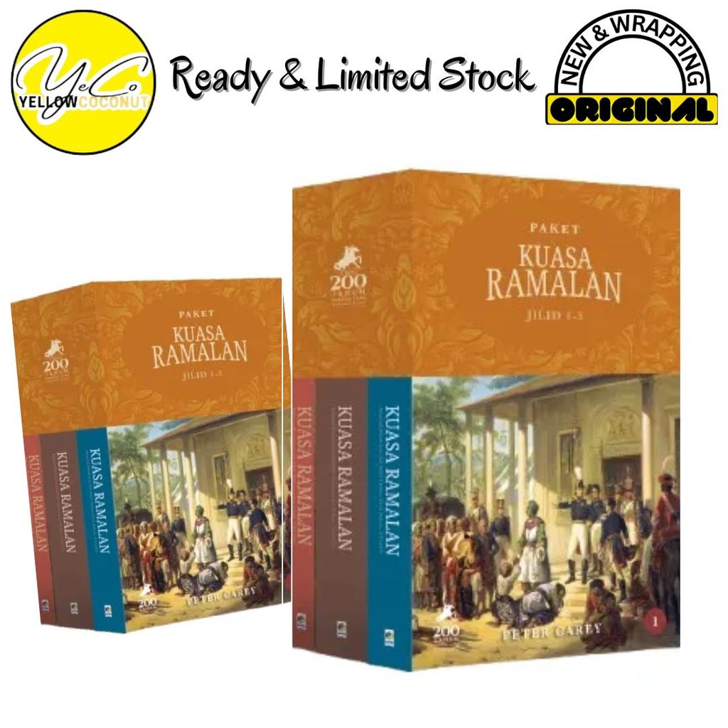 Kuasa Ramalan 2025 Paket JIlid 1 2 3 - Peter Carey