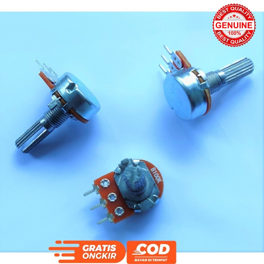 POTENSIO MONO 100K POTENSIOMETER MONO 100K A PLUS