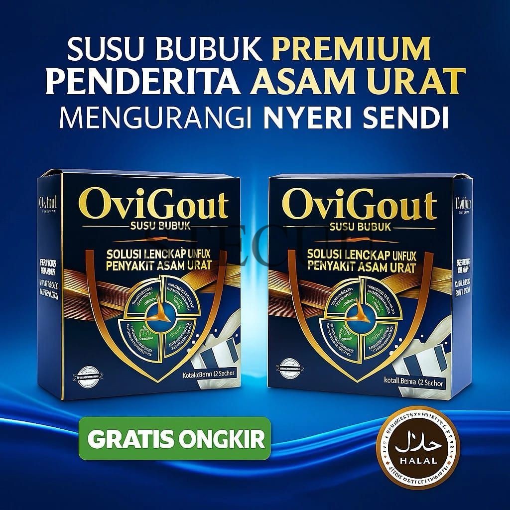 

OVIGOUT 1 Box Milik Susu Suplemen Kesehatan Asam Urat, Kolesterol Dan Tulang Sendi By Shanum