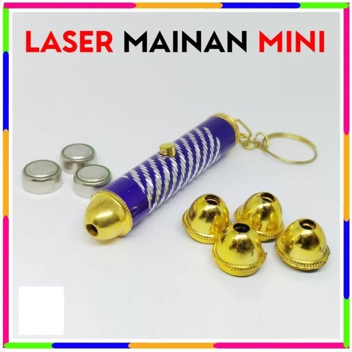 MOS LASER POINTER JARAK JAUH / LASER MAINAN KUCING / LASER PENUNJUK PRESENTASI FREE BATERAI