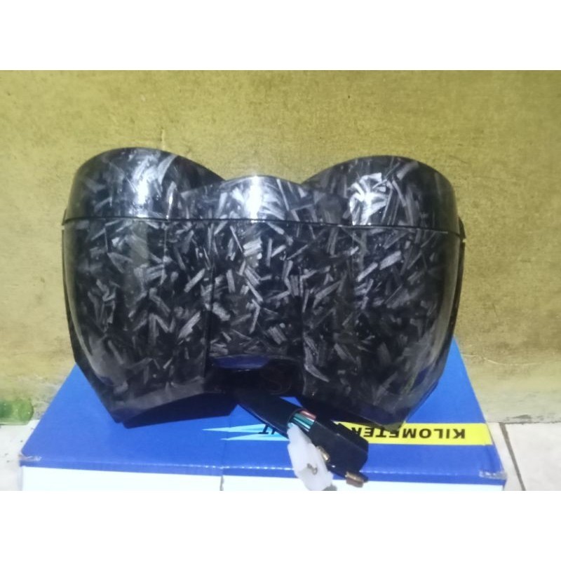 Sepido Meter Kilometer Vixion Old Full Carbon ForGet cokro variasi