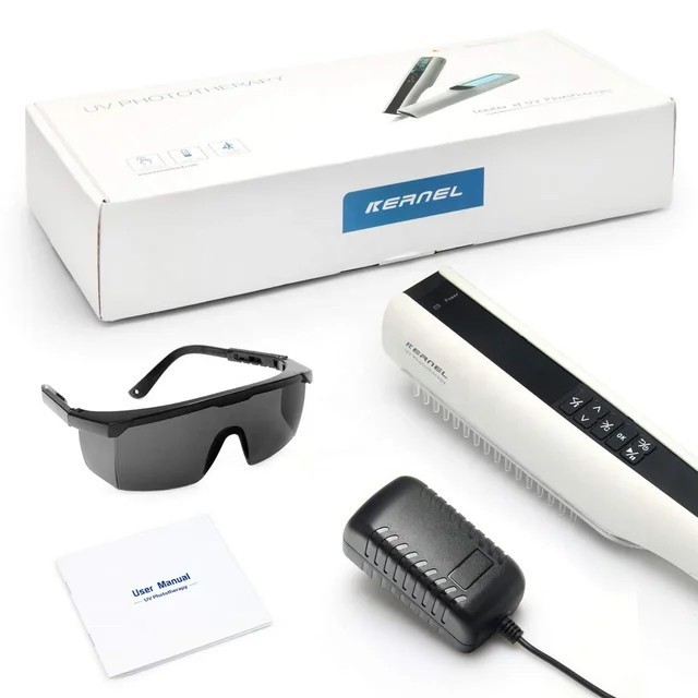 lampu fototerapi uvb narrowband genggam vitiligo psoriasis anti air Alat Terapi Kulit Putih