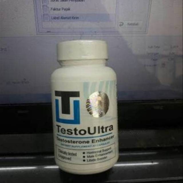 TESTO ULTRA 100% ORIGINAL - TESTO ULTRA ASLI SUPLEMEN STAMINA PRIA PEMBESAR PERMANEN
