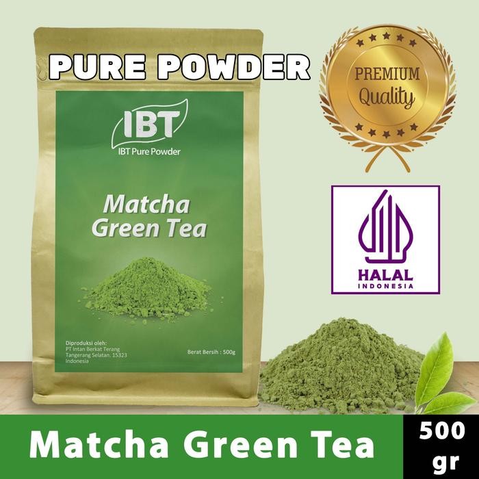 

Pure Matcha Green Tea Powder. essence murni bubuk impor kualitas bagus sa