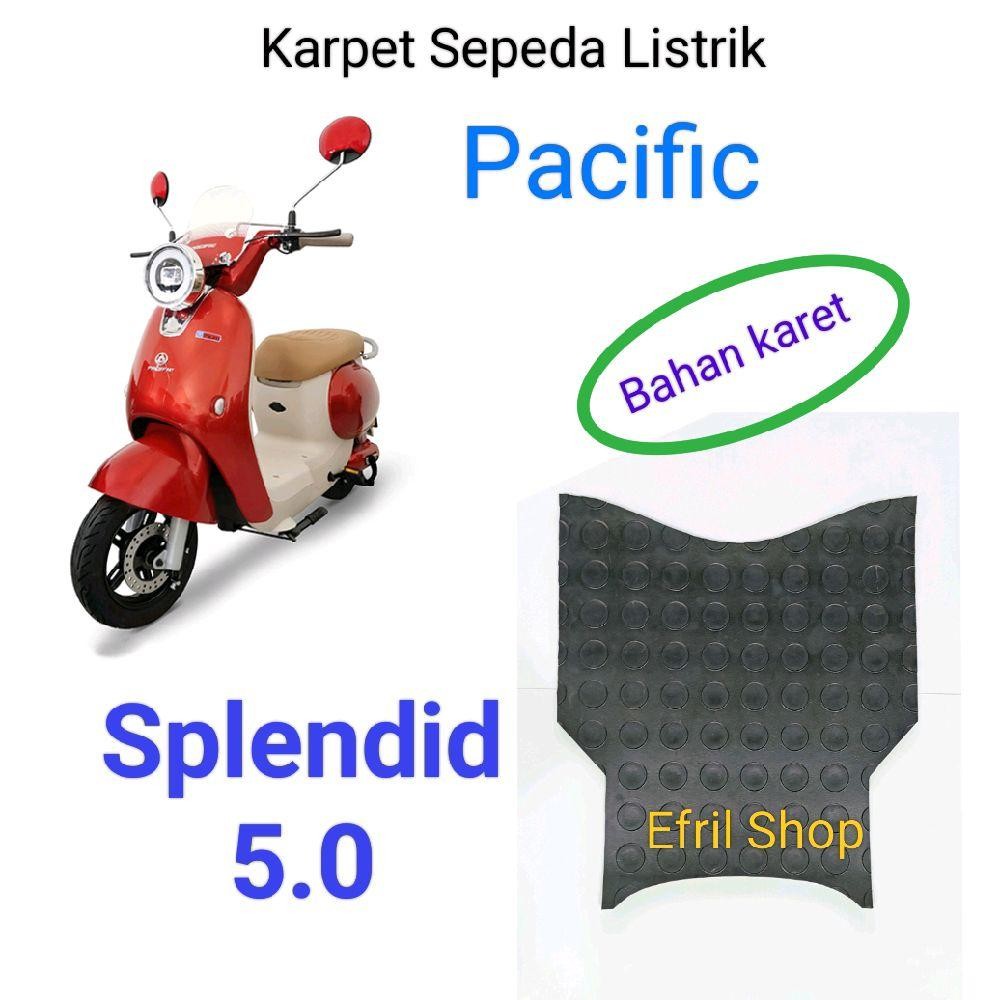 Karpet sepeda listrik Pacific Splendid 5.0 BAHAN KARET