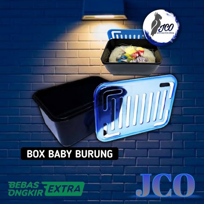 BABY BOX BURUNG WADAH UNTUK ANAKAN BURUNG LOVEBIRD MURAI KACER DLL