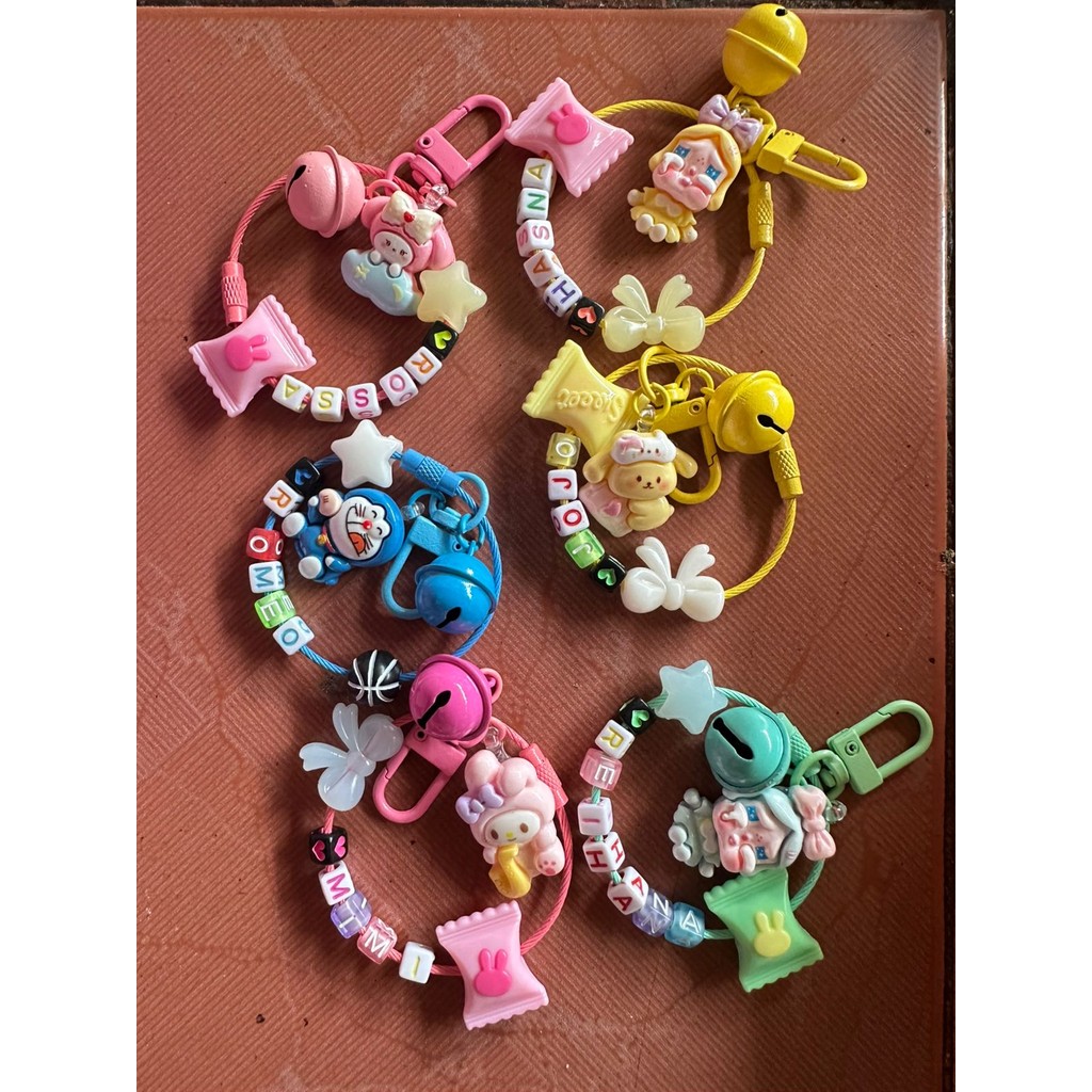 city mukena gantungan kunci bisa buat nama n karakter fashion bisa custum nama sendiri