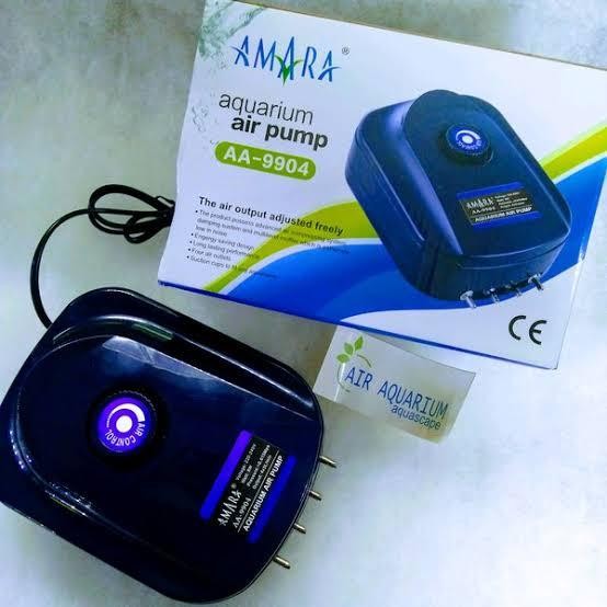 [TERLARIS] Pompa udara aerator amara aa9904 aa 9904 aerator aquarium 4 lubang[TERLARIS ]