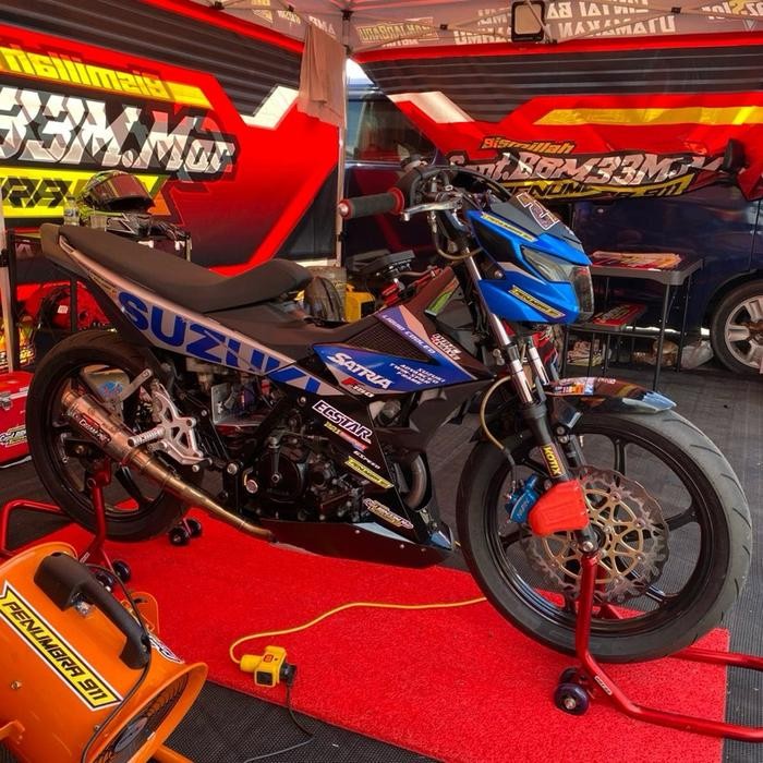 Ready Knalpot Creampie untuk Satria FU Injeksi Original