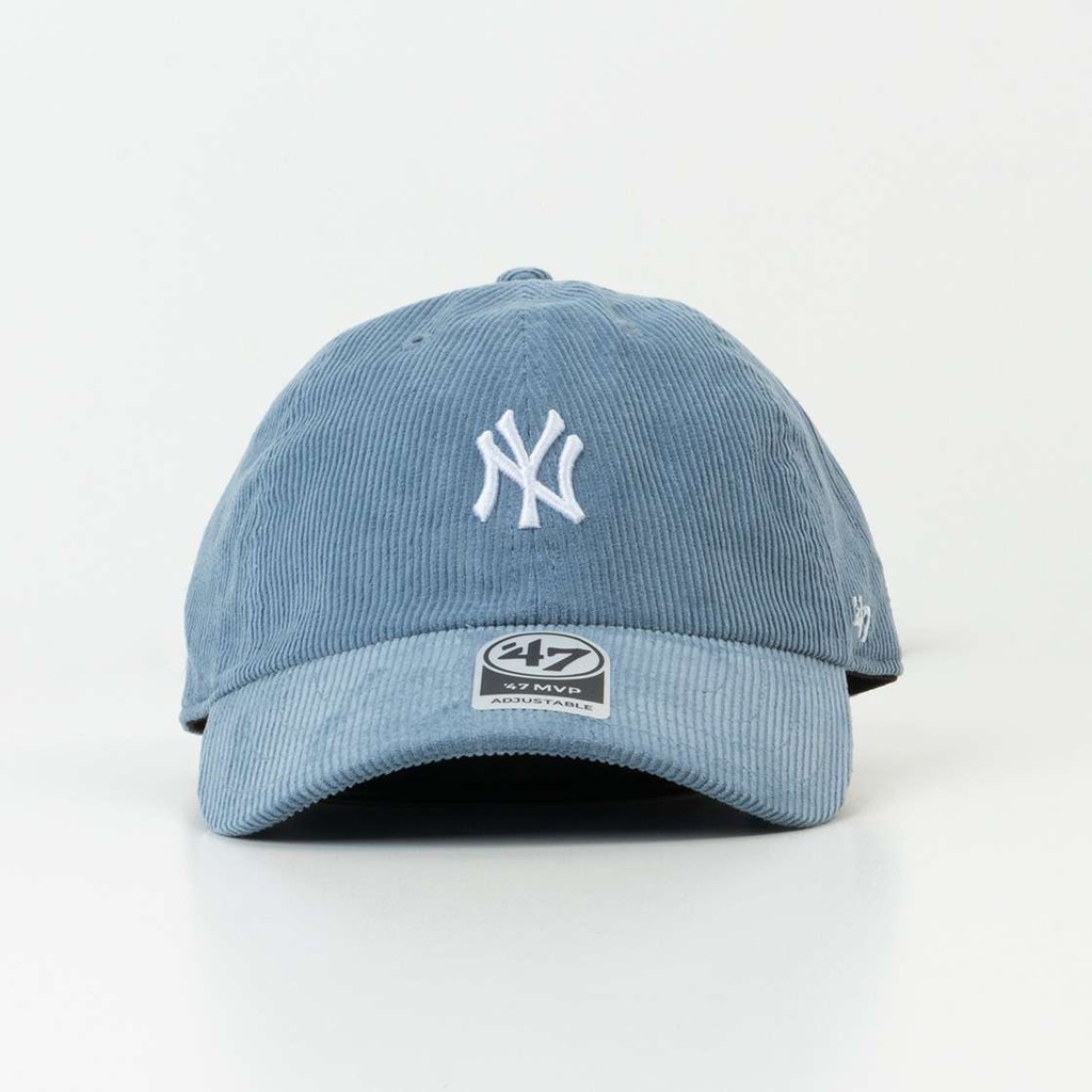 Topi Corduroy NY Baseball Blue Korea MLB Major League Baseball