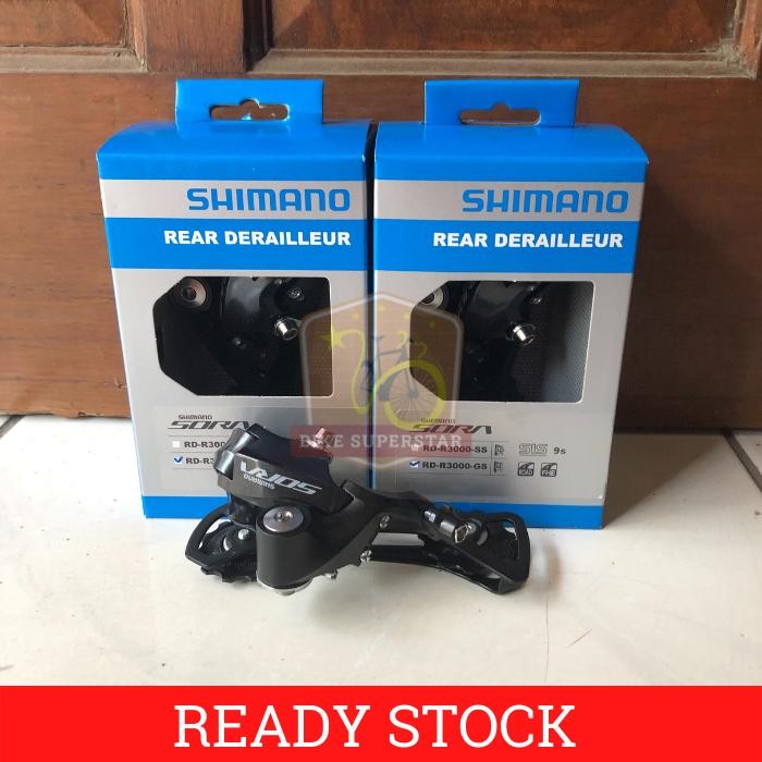 RD Rear Derailleur Sepeda 9 speed Shimano Sora R3000 Medium Cage Best Quality