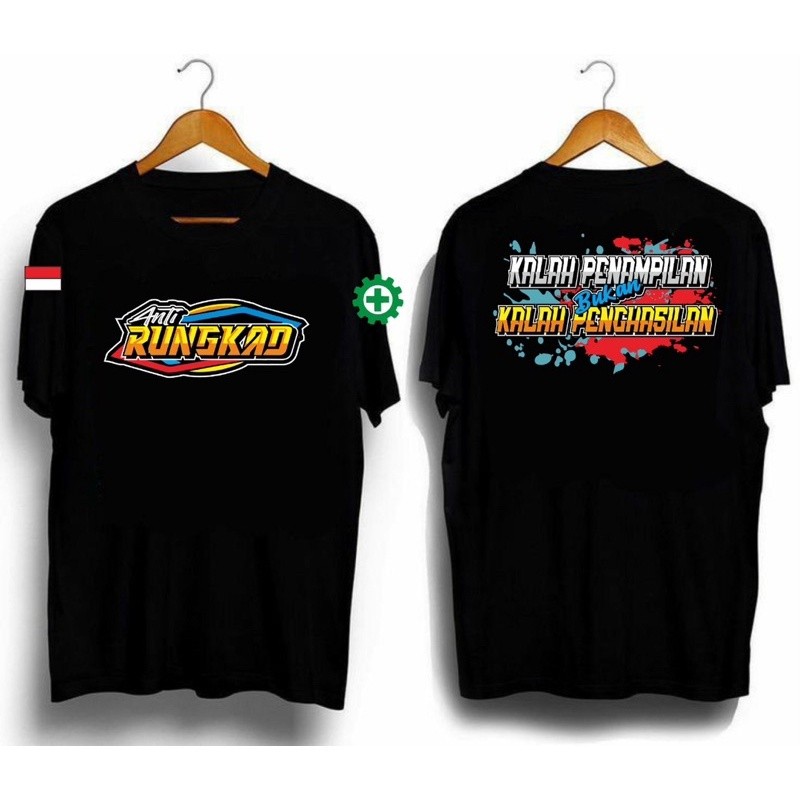 Kaos Anti Rungkad / Kaos Kata Kata / Kaos Pria Wanita / Baju Distro Anti Rungkad