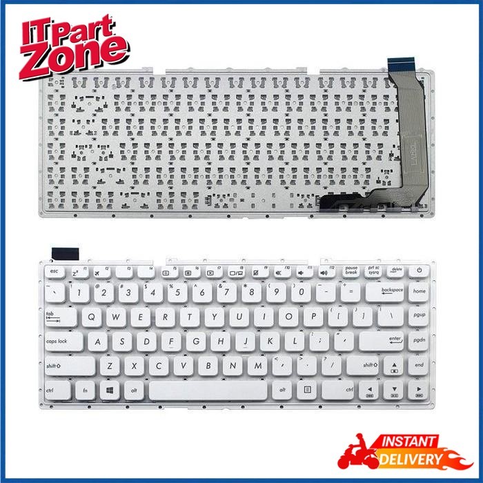 ORI Keyboard Laptop Asus X441 X441N X441NA X441NC X441SA X441SC X441UA - Putih