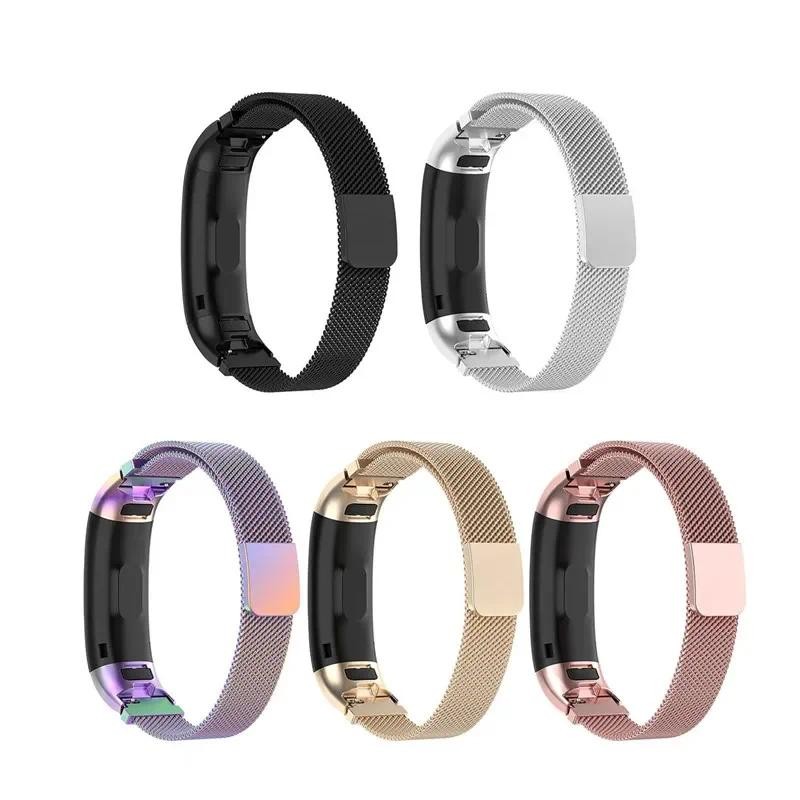 Magnetic Loop Strap For Huawei Band 3/3 Pro Stainless Steel Replacement Wat- Bracelet For Huawei Ban
