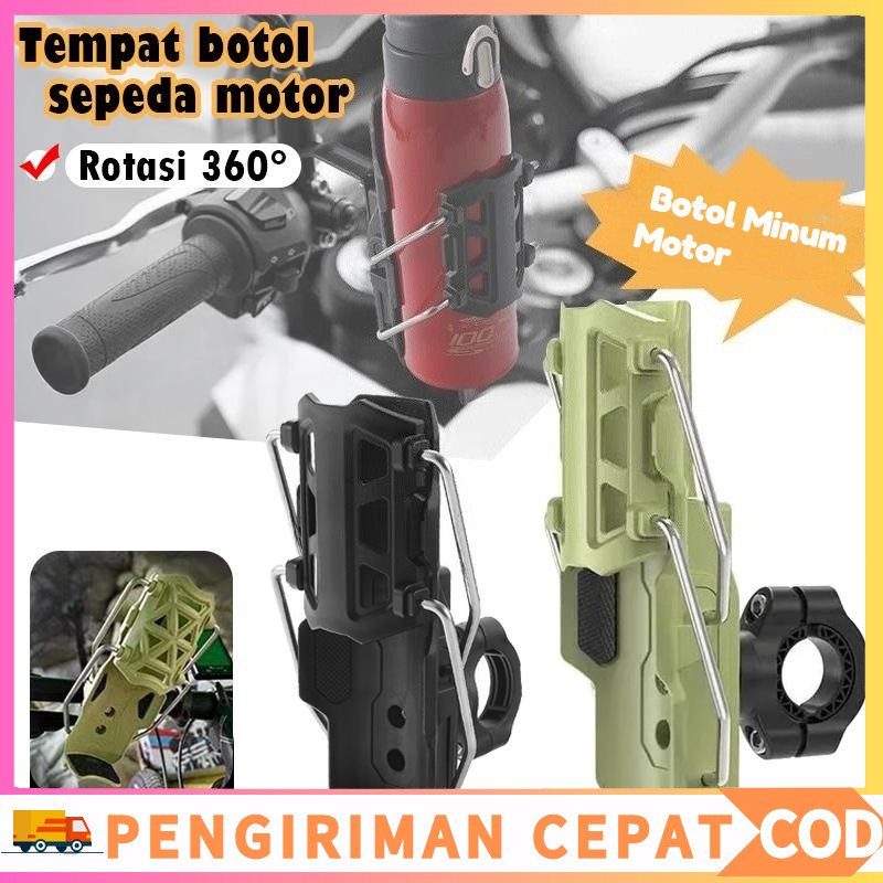 【COD】 Adjustable Tempat Minum Sepeda/tempat Botol Minum Motor/tempat Minum Sepeda Gunung/holder Boto