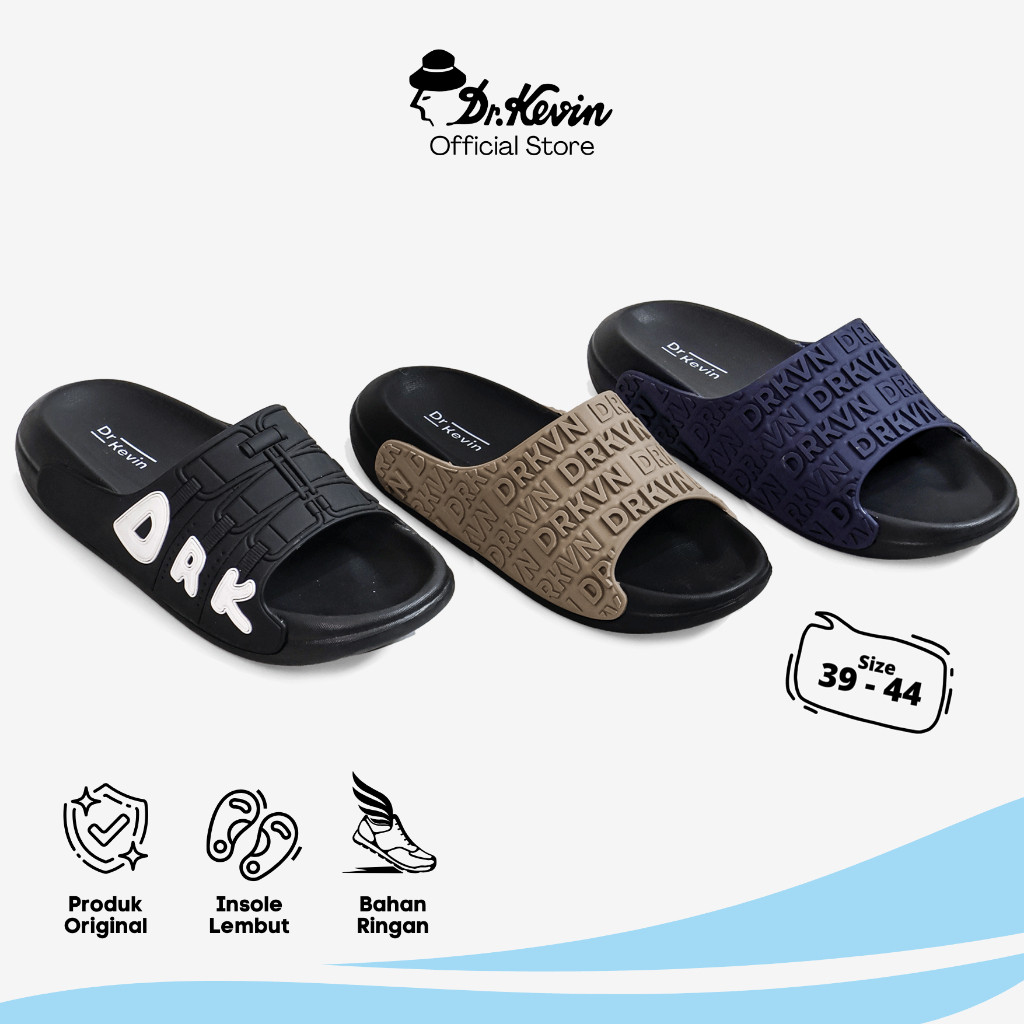 LIMITED STOCK Dr. Kevin Sandal Selop Pria 871-102 & 871-103