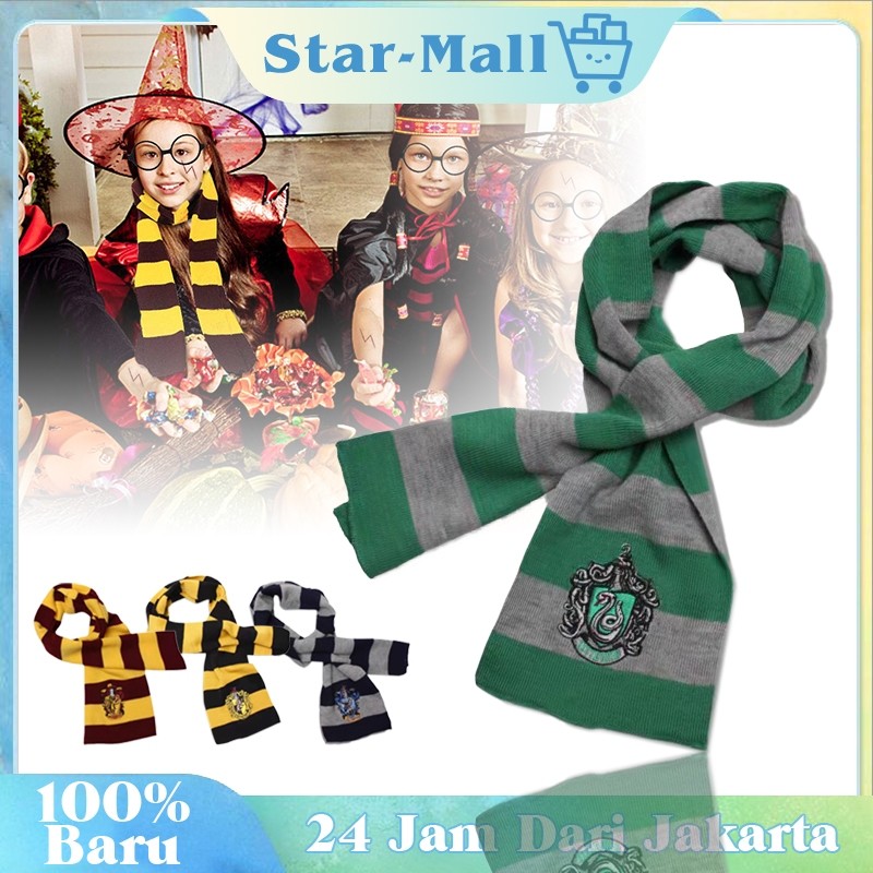 MEMELASHOP 170*18cm Syal Harry Potter Syal Gryffindor Syal Slytherin Syal Ravenclaw