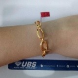 Gelang Emas Asli 5gram Kadar 875 Ada Surat