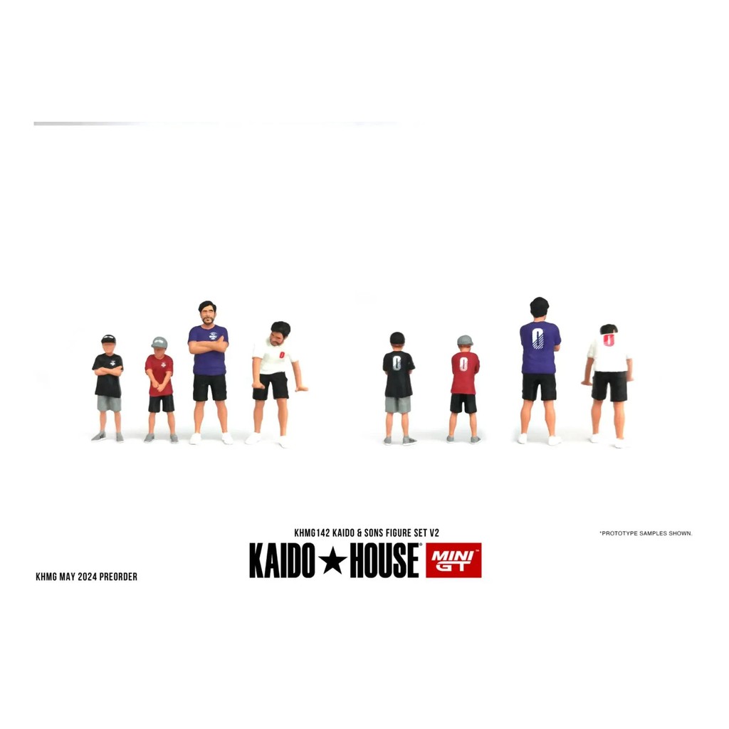 Kaido House + MINIGT KaidoHouse 1/64 Figurine: Kaido & Sons V2 Figure