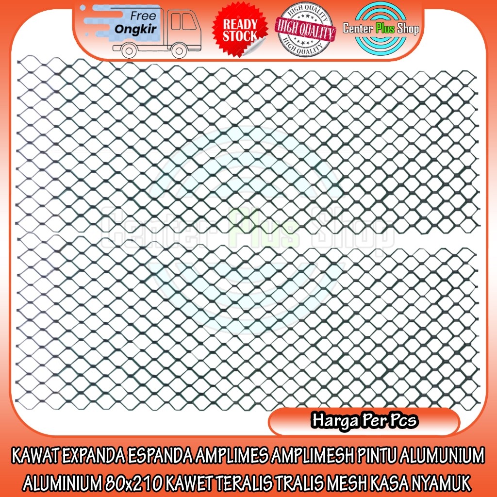 [Instant] Kawat Expanda Espanda Aluminium Amplimes 80x210 Tralis Mesh Alumunium Amplimesh Pintu Kawe