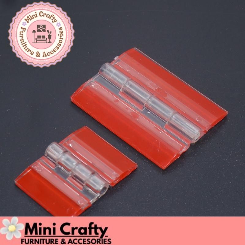 Engsel akrilik super bening hinge acrylic engsel kotak box akrilik - Mini Crafty