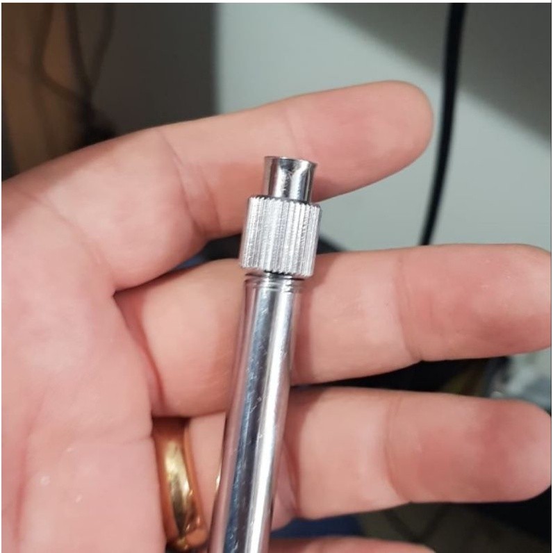 shock/sok besi sambungan joran pakai drat pilihan 7.5 milimeter sampai 10.0 Milimeter harga per 1 pc