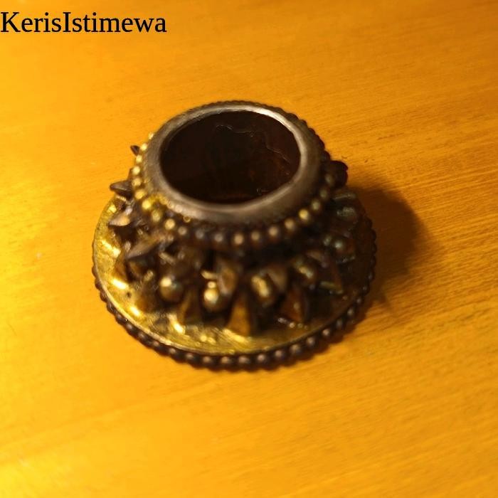 Mendak Cincin keris lawasan - bahan kuningan KIS15