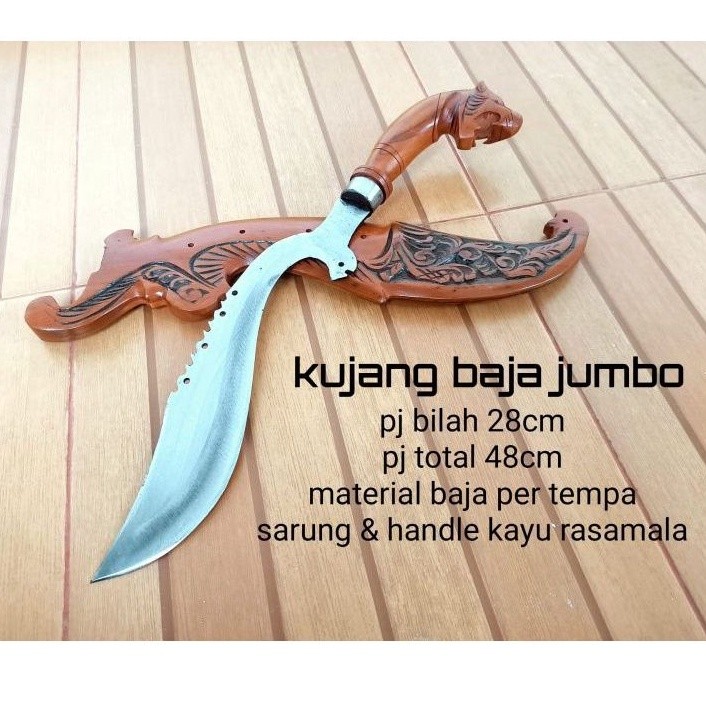 Pisaau kujang baja per jumbo