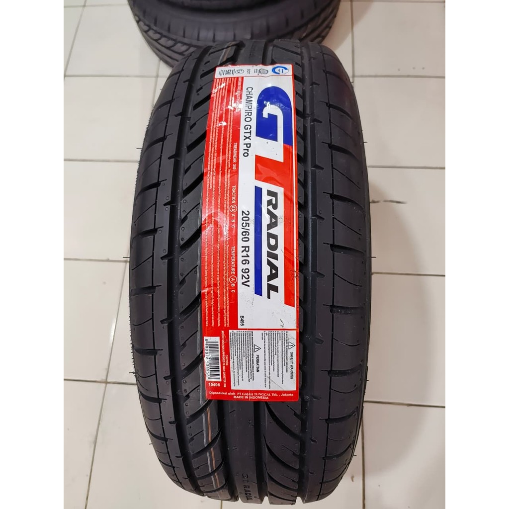 Ban Mobil Ring 16 GT GTX PRO 205/60 R16 GAJAH TUNGGAL