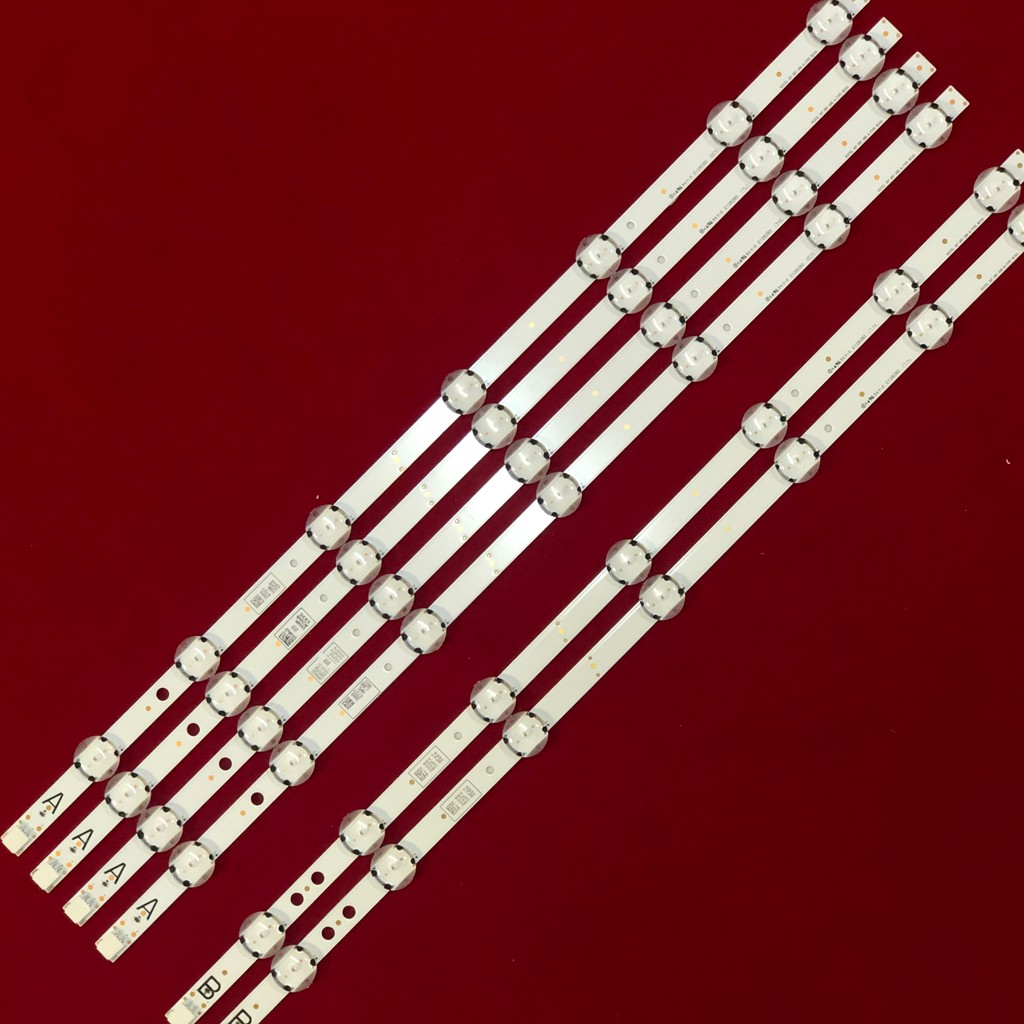 7PCS LED Strip 7/8 lamp For 17DLB55NER1-A B SVV550AK7 55HK15T74UA 55HK6T64U 55HFL2879T/12 55 TV P55U