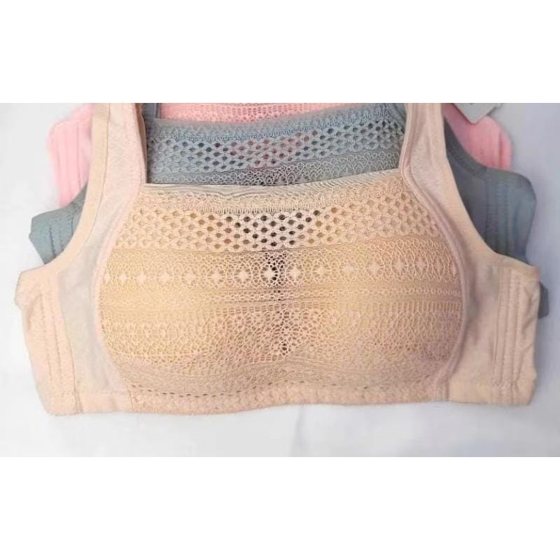 3PCS BRA KEMBEN MISSLILY MEWAH ELEGAN EXTRA COMFORT BRA KEMBEN MISSLILY CUP B-C uk 36-46 BH KAIT 4 B