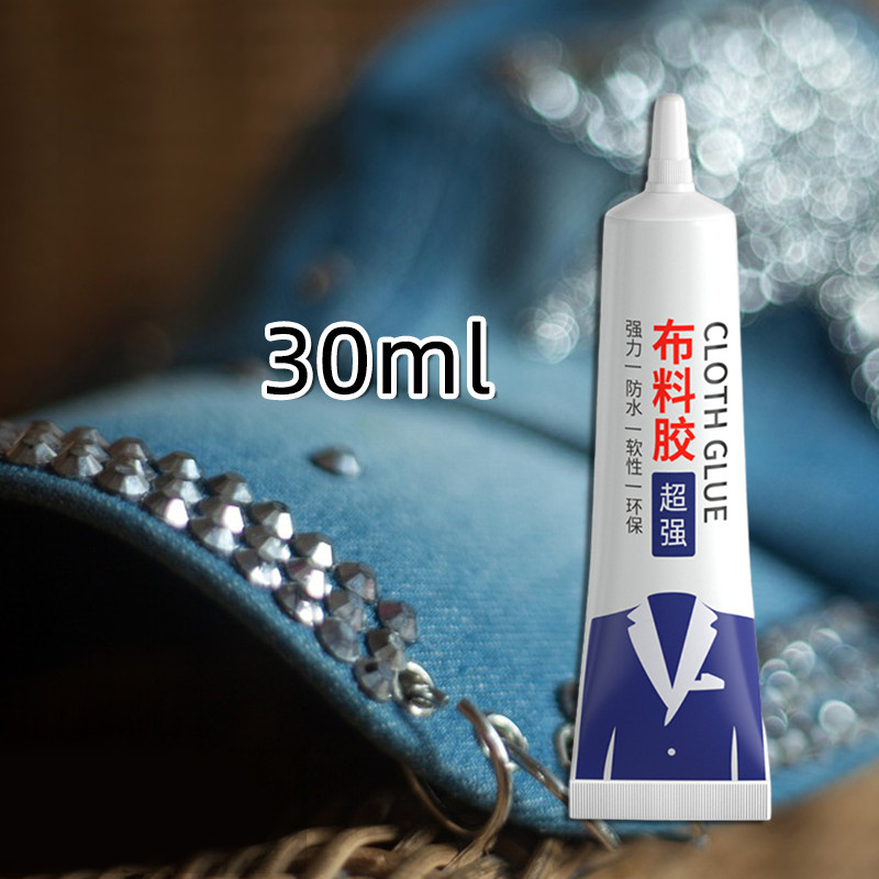 Lem Kain Jahit / Lem Kain Tanpa Menempel Di Tangan / Lem Serbaguna / Lem Kain Baju / Lem Patch Bordi