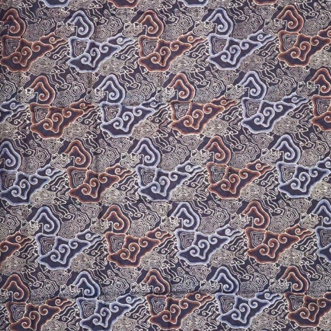 Batik Asli Cirebon Bahan Kain Batik Panjang Motif Mega Mendung Bahan Viscose BR MI