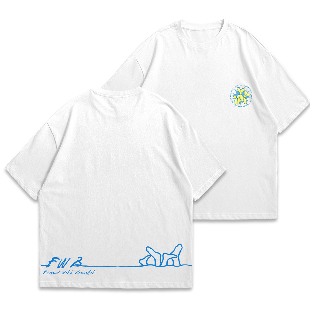 Horizen Invasion Kaos Supersoft FWB Pria Wanita Cotton Combed 24s