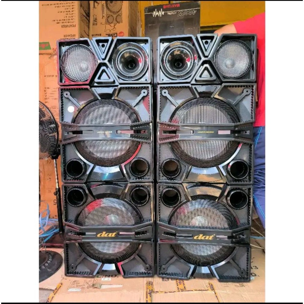 speaker aktif DAT 15 inc x 4 tipe 152 subwoofer FM USB bluetooth