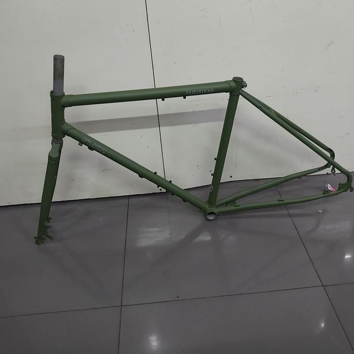 Frame Folker Expeditions Frame Touring Chromoly Frame Sepeda Gravel