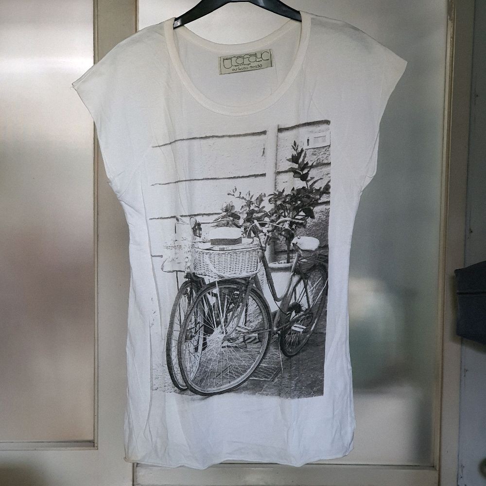 Z baju wanita atasan cewek kaos blouse blus zara trafaluc putih sepeda preloved seken Casual Katun