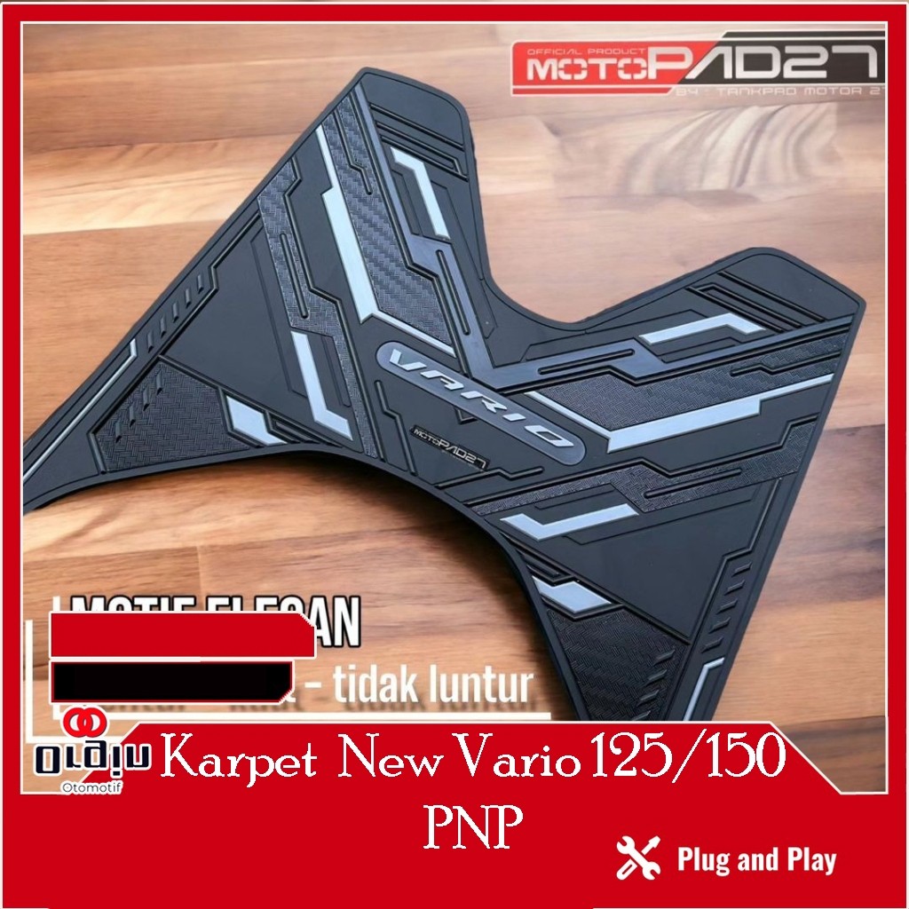 Karpet Vario 125 150 V2 karpet Vario 125 New Vario 150 2019 - 2023 MP27