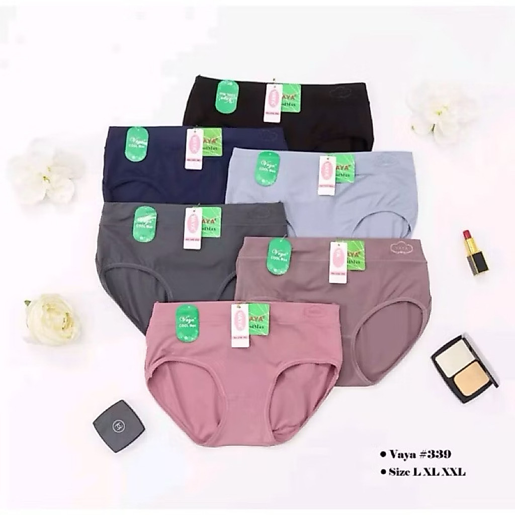 [6&12PCS] CELANA DALAM WANITA MERK VAYA | CD VAYA ART
