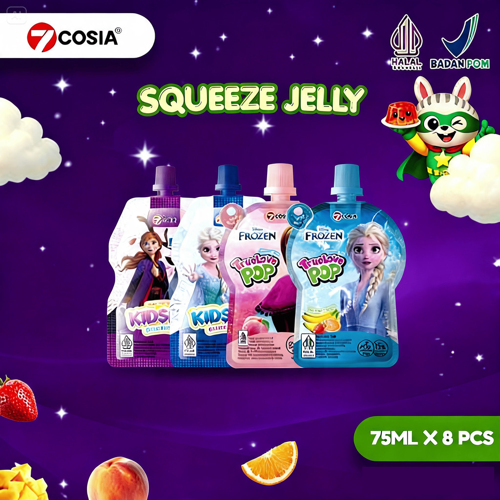 Squeeze Jelly Yogurt 7COSIA Disney Frozen