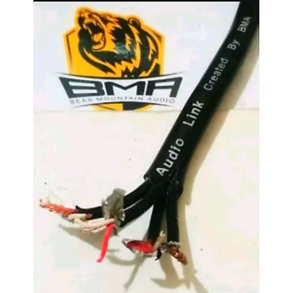 KABEL SNAKE BMA isi 4 ( audio link ) bagus kabel audio kabel input stereo