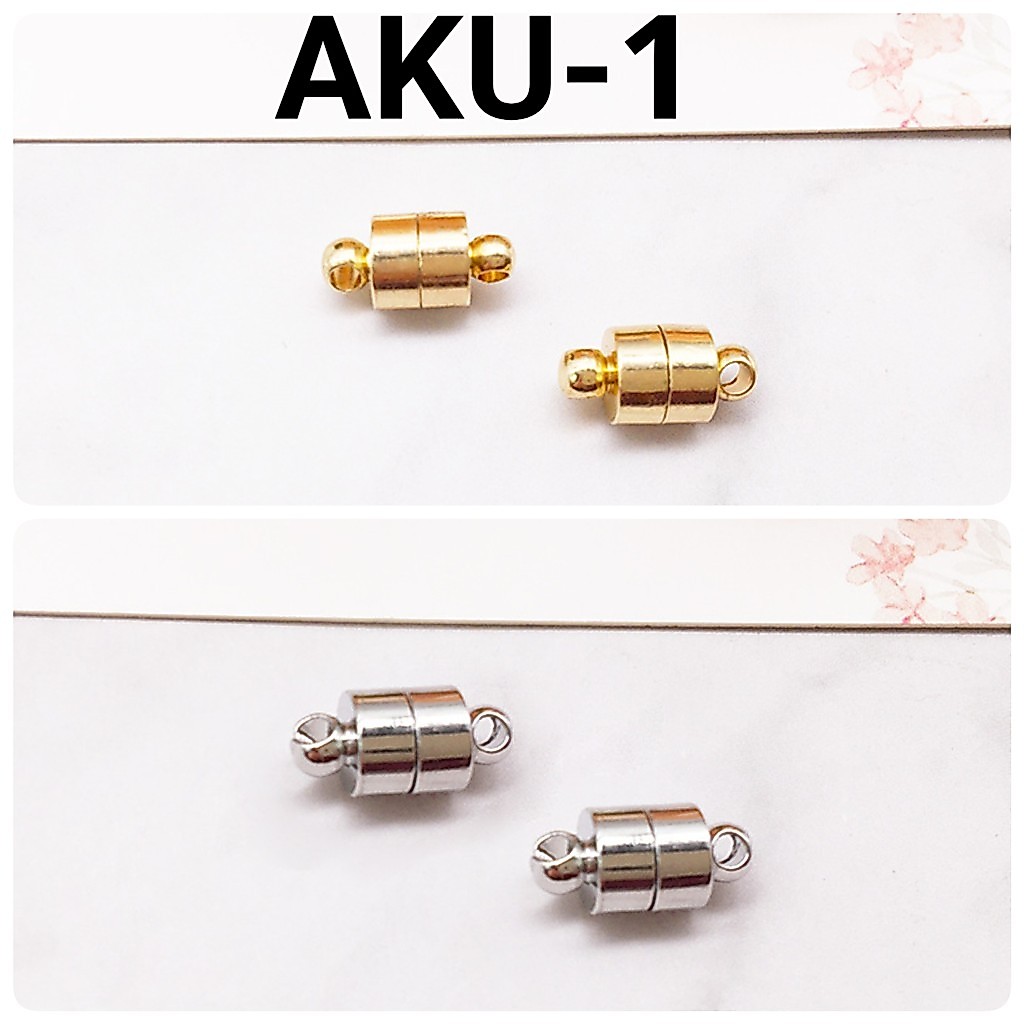 AKU-1 Magnetic lobster clasp kokot kait udang magnet kuncian gold silver timituu monte accesories ak