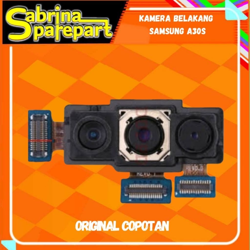 Kamera Belakang Samsung A30S second  Copotan