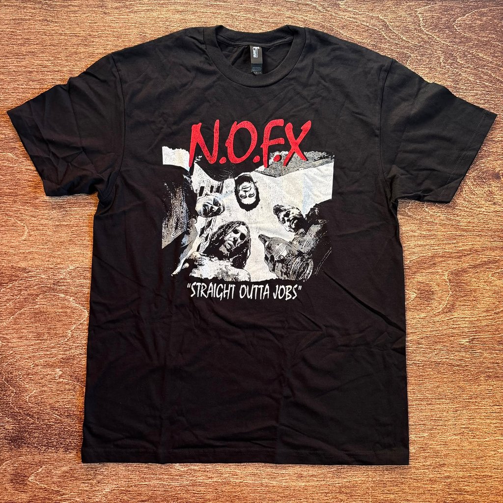 KAOS BAND OFFICIAL NOFX - STRAIGHT OUTTA TSHIRT ORIGINAL MERCHANDISE