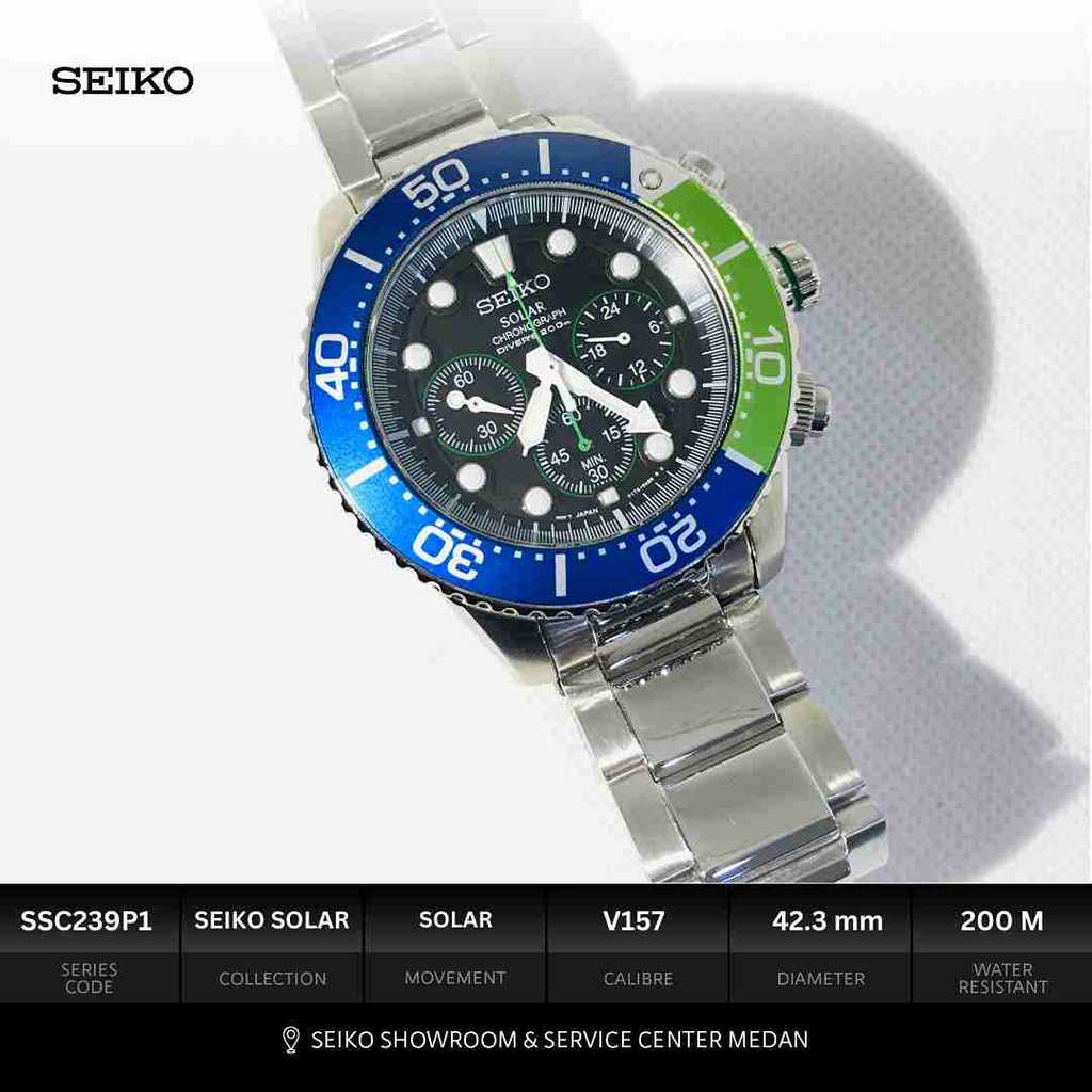Seiko Showroom Medan - Seiko Solar SSC239P1